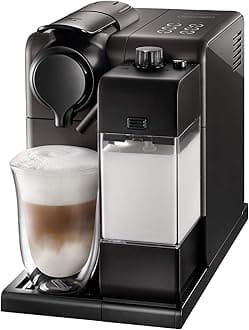 De'Longhi Lattissima Touch, Single Serve Capsule Coffee Machine, Automatic frothed milk, Cappuccino and Latte, EN550.BM, Black Titanium