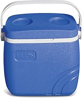 Milton Super Chill 14 Insulated Ice Pail, 1 Piece, 12.65 Litres, Blue | BPA Free | Easy to Carry | Food Grade | Ideal for Outdoor | Picnic | Travel | Events | Office