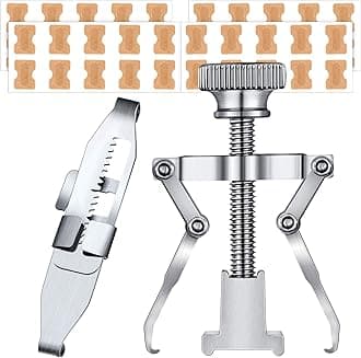 Ingrown Toenail Tools Kit, Includes Ingrown Toenail Lifter, Toe Nail Correction Buckle, 4 Sheets Ingrown Toenail Correction Patches for Ingrown Toe Nails Foot Care Tools