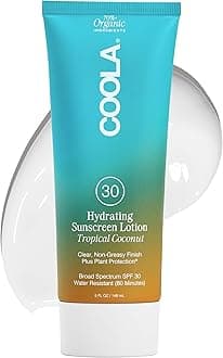 COOLA Organic Sunscreen SPF 30 Sunblock Body Lotion, Dermatologist Tested Skin Care For Daily Protection, Vegan And Gluten Free, Tropical Coconut, 5 Fl Oz
