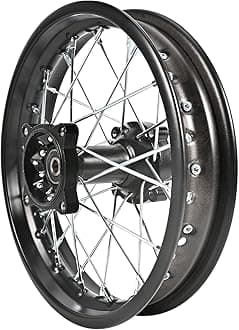 Rear Wheel Rim Hub for Motocross Off Road Dirt Pit Bike (80/100-12 (12mm inner Bearing))