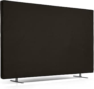 kwmobile Dust Cover for 85" TV - Fabric Case TV Protector for Flat Screen TVs - Black