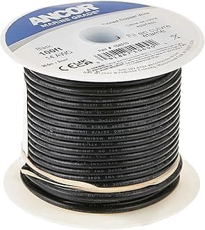 Black 14 AWG Primary Wire - 100'