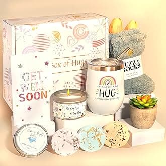 Beauenty 10PC Scented Candles & Bath Bombs Set,Gifts for Women for Birthday Mother's Day Women's Day,Bath Bubble Set Gifts for Women,Relaxing Spa Gift Set for Woman (white)