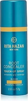 Root Concealer-Rita Hazan Touch Up Spray-Light Blonde-Cover Up Gray 2 Oz