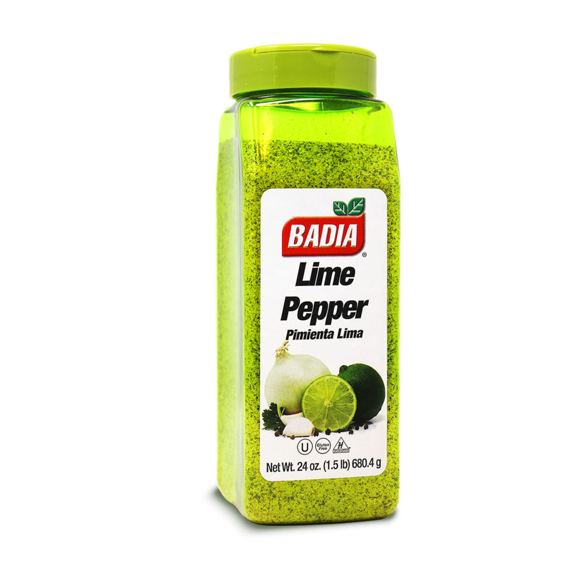 Badia Lime Pepper Seasoning, 24 oz - Pepper, Garlic & Onion, Zesty Citrus Ble...
