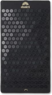 ShaktiMat Premium Acupressure Mat, Level 1 Intensity in Shakti Black, Massage Muscles, Aid Sleep & Unlock Inner Tension | Similar to Acupuncture, No Needles Required | Organic Cotton Certified