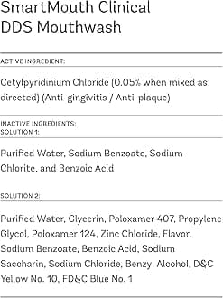 SmartMouth Activated Dry Mouth Mouthwash, Dry Mouth and Bad Breath Relief, Mint, 16 fl oz, 1 Pack