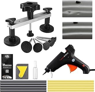 Super PDR Dent Puller Kit, Car Dent Removal Kit with Bridge Puller, Small Dent Puller for Auto Dent Removal, Small Dents, Door Dings and Hail Damage