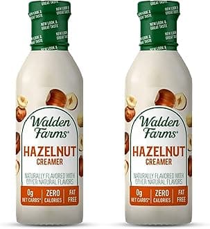 Coffee Creamer Hazelnut 12 fl oz. pack of 2