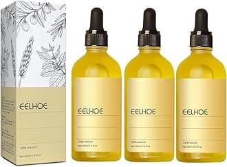 - 180 ML EELHOE Hair Growth Oil, Natural Rosemary Hair Growth Oil for Dry Damaged Hair and Growth Thin Hair. (3Pcs)