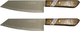 Stainless Steel Brand Set of 2 Deba Style Flexible Knives - 171