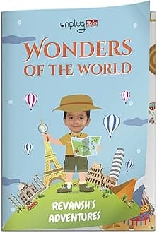 - Unplug Stories: Personalized Books with your kid as main character : Wonders of the World, Children's Book with Adventures