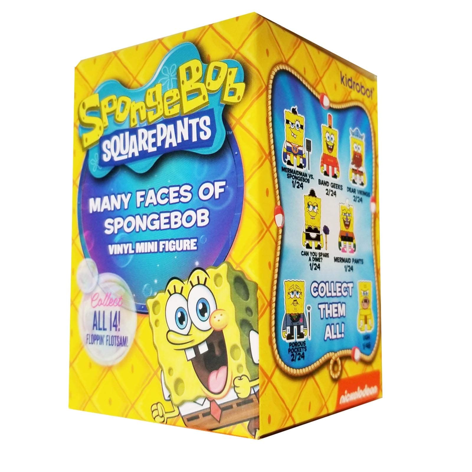 Spongebob Squarepants Many Faces Blind Box Figure