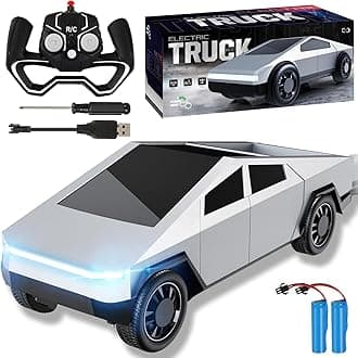 1:24 RC Car Toys - All Terrain High Speed Remote Control Car with Light and Loadspace, Electric Vehicle Toys for Kids, Gifts for Kids, Boys and Girls