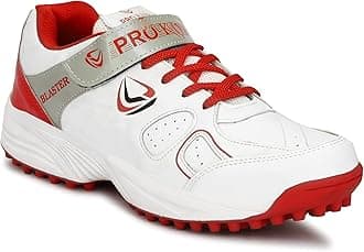 PRO KVH Men's Cricket Spikes Shoes | Extended Plus Series with Maximum Energy Return, Upgraded for New Generation of Cricket | Rubber Toe for Stability and Support