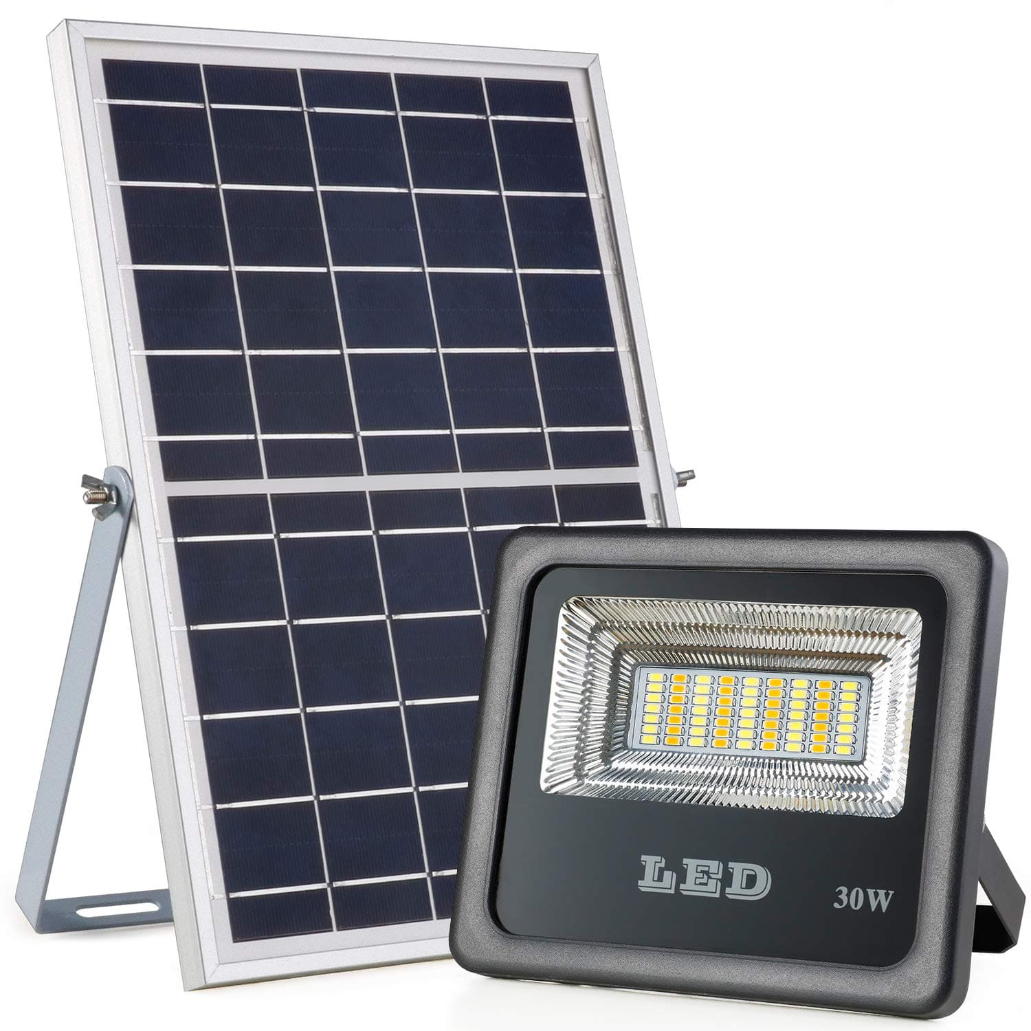 Solar Powered Flood Dimmable LED Lights