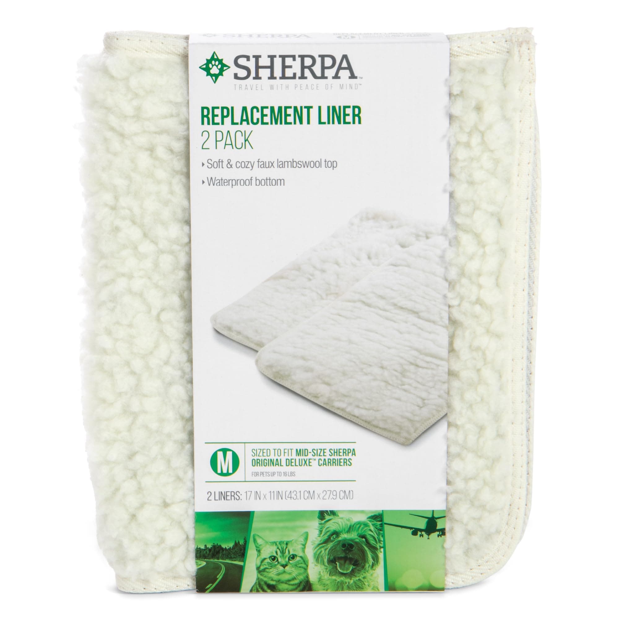 Sherpa Replacement Liners Medium by Sherpa