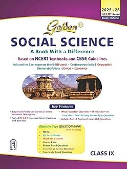 New Age International Private Limited Golden Social Science: (With Sample Papers) A Refresher (Class 9) (For CBSE 2021 Final Exams)