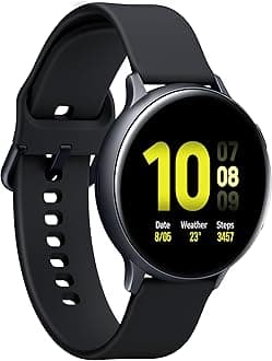 Samsung Galaxy Watch Active2 smartwatch 44mm - Black SAMOLED 3.43 cm (1.35") GPS (satellite) Galaxy Watch Active2, 3.43 cm (1.35"), SAMOLED, Touchscreen, GPS (satellite), 30 g, Black