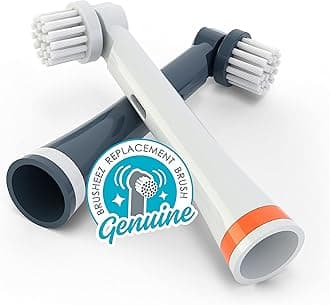 BrusheezElectronic Toothbrush Replacement Brush Heads 2 Pack (Shadow The Shark)