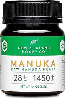 New Zealand Honey Co. Raw Manuka Honey UMF 28+ | MGO 1450+, UMF Certified / 4.4oz