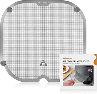 Aieve Air Fryer Splatter Screen, Splash Guard Compatible with COSORI 4.7L / Ninja Speedi ON400UK / Ninja Air Fryer PRO 4.7L AF140UK
