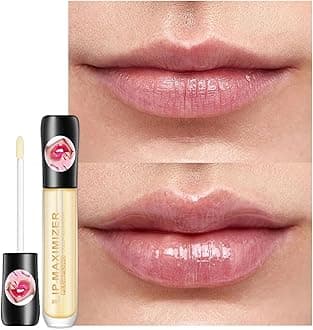 Lip Plumper, Volumizing Lip Plumping Gloss, Longlasting Moisturizing Lip Oil Reduces Lip Lines for Fuller Lips, Increase Lip Elasticity, Inirritative Lip Care Serum Essence Lips Enhancer