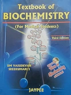 Textbook of Biochemistry for Medical Students Paperback – 15 April 2007