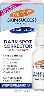 Palmer's Skin Success Dark Spot Corrector Fade Serum with Vitamin E and Niacinamide, Helps Reduce Dark Spots and Discoloration, Facial Serum for Uneven Skintone, 1 Ounce
