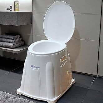 VEAYVA heavy duty Portable Indian Toilet to Western Convertor | Toilet stool | Toilet Commode for patients | Indian Commode Stool | Portable Toilet Seat for Adult, Handicap People (WHITE)