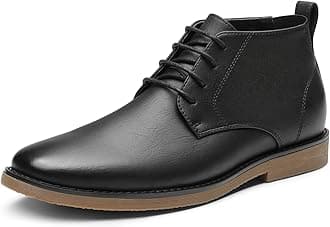 Bruno MarcMen's Chukka Boots Dress Ankle Boots,BLACK,Size 7.5,CHUKKA-1