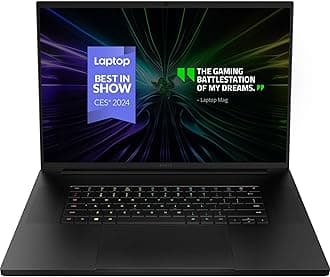 Razer Blade 18 Gaming Laptop: NVIDIA GeForce RTX 4090 - Intel Core i9 14900HX 14th Gen CPU - 18” UHD+ 4K 200Hz Display - 64GB RAM - 2TB + 2TB SSD - Thunderbolt 5 - Chroma RGB - Snap Tap