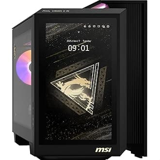 [2025] MSI MEG Vision X AI 2NVZ9-045US (Intel Core Ultra 9 285K, 64GB DDR5 RAM, 8TB Samsung NVMe SSD, NVIDIA GeForce RTX 5090, Windows 11 Pro) Gaming Desktop PC