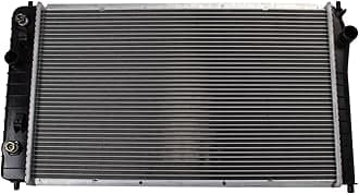 TRQ Radiator 1 Row Aluminum Core 25.94 in Core Compatible with 2002 Chevrolet Cavalier 2.2L 2003-2005 Cavalier 2002 Pontiac Sunfire 2.2L 2003-2005 Sunfire