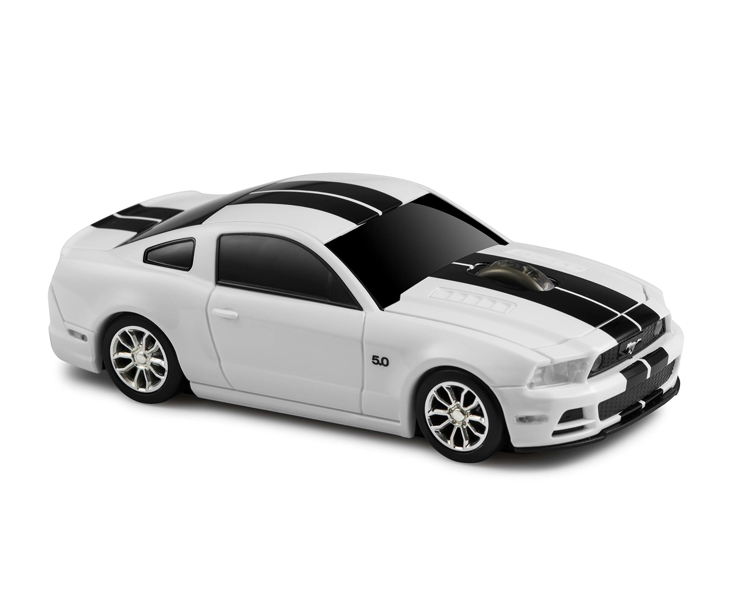 Ford Mustang GT Wireless Computer Mouse -- white