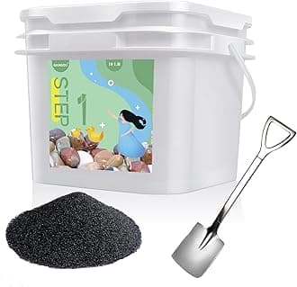 10 lbs Rock Tumbler Grit - Tumbler Media Grit,Rock Polishing Grit Media, Works with Any Rock Tumbler, Rock Polisher, Stone Polisher,COARSE 60/90 Silicon Carbide Grit, Step 1 for Tumbling Stones