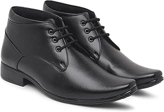 Zixer Synthetic Leather Ankle Formal Shoes Men || Office Shoes for Men Latest Stylish || Chukka Boots Men Long Shoes for Men Long Boots