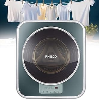 Wall Mounted Mini 3kg Fully Automatic Front Drum Washer Dryer Combo, High-Speed Spin, LED Touch Panel, Multiple Washing Modes, Intelligent Anti-Fall