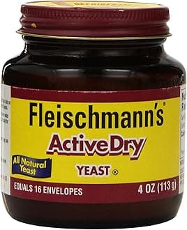 Fleischmann's Yeast, ActiveDry 4 oz Jar Fleischmann's