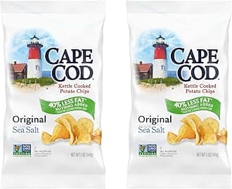 Potato Chips, Potato Chips Reduced Fat, 5 Ounce (Pack of 2)