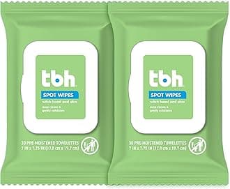 Kids Spot Face Cleansing Wipes – Gentle Daily Skincare for Preteens & Teens with Oily, Dry & Sensitive Skin – Salicylic Acid & Witch Hazel – Paraben-Free & Dermatologist-Approved – 30ct (2 pack)