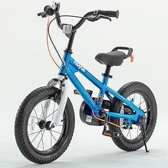 Royalbaby Freestyle-7 Kids Bike 14 16 18 20 Inch Wheel Dual Handbrakes Bicycle Beginners Boys Girls Cover Ages 3-10 Years, Kickstand and Water Bottle Included
