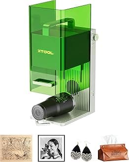 F1 Lite Laser Engraver, 4000mm/s Lightning Speed Portable Laser Engraving Machine, Ultra HD Engraver for Wood, Leather, Acrylic, Glass, and More