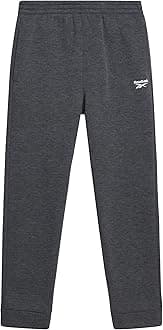 Reebok Boys Sweatpants - Soft Fleece Performance Boys Joggers Athletic Pants for Running Workout and Daily Wear (Sizes: 8-14)