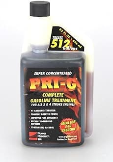 PRI Fuel Stabilizer For Gasoline 32oz Power Output Reduces HC/NOx Emissions