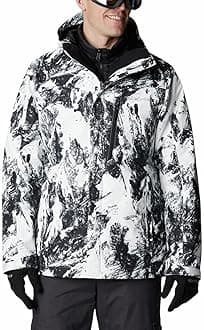 ColumbiaMen's Whirlibird IV Interchange Jacket, White Berg Print, Large