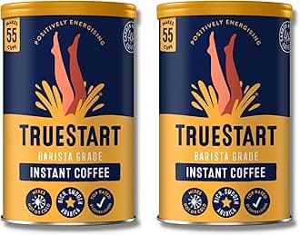 Barista Grade Instant Coffee – Smooth Original Barista, 2 Pack (100g Each, 220 Cups), Mycotoxin-Free Coffee & Rich in Antioxidants, Premium Freeze-Dried, 100% Full Flavour, Smooth Rich Roast