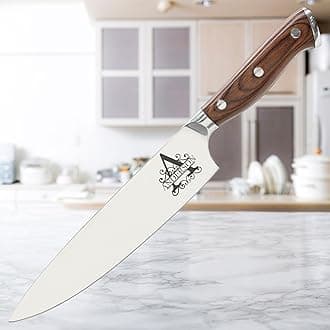 Shape28 Customizable Custom Chef Knife Personalized chef knife, Engraved chef knife, corporate keepsake, Kitchen Knife with Laser Engraved Monogram - Personalized Touch