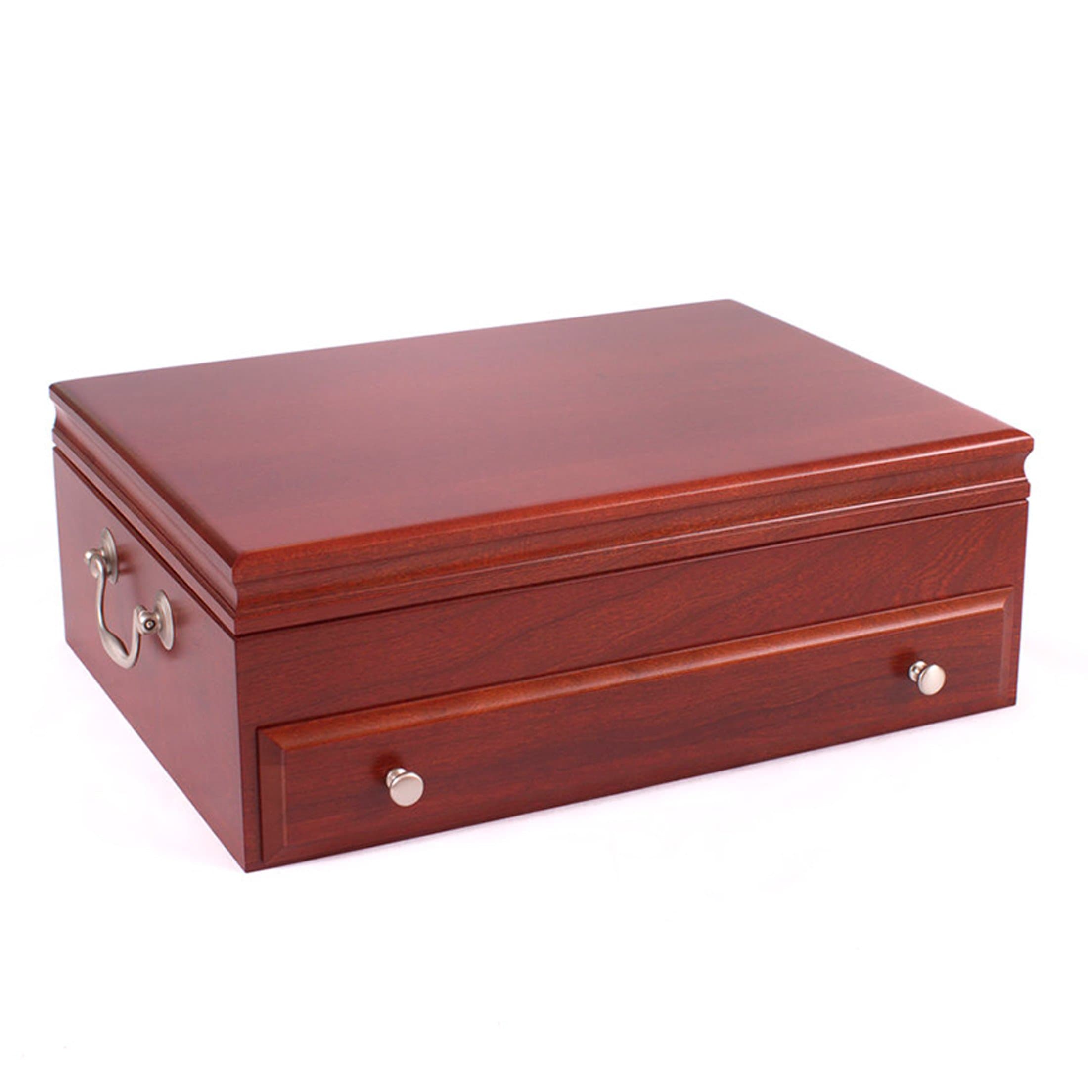 Company - Bounty; One-Drawer Solid Cherry Flatware Chest (Heritage Cherry on Solid Cherry)